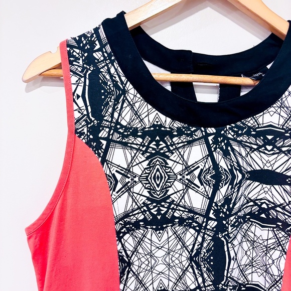 SCHWIING Black and pink dress - Picture 3 of 6